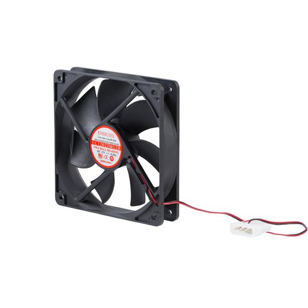 StarTech.com Ventilateur PC à Double Roulement à Billes - Alimentation LP4 - 120 mm - Kit de ventilation pour ordinateur - 120 mm