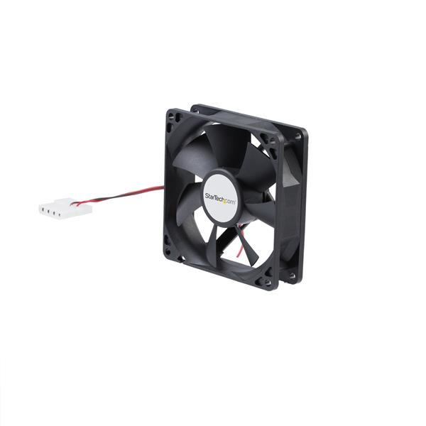 StarTech.com Ventilateur pour PC à Deux Roulements à Billes - Connecteur LP4 - 92mm - 1x LP4 Femelle - 1x LP4 Mâle - Kit de ventilation pour ordinateur - 92 mm