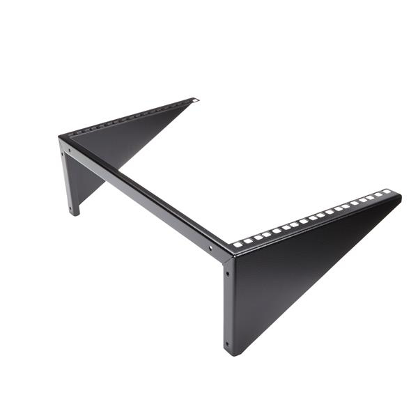 StarTech.com Rack de serveur vertical 6U 19" en acier et armoire serveur à fixation mural - Noir (RK619WALLV) - Fixation pour montage mural - noir - 6U - 19"