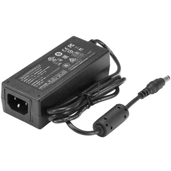 StarTech.com Adaptateur secteur de rechange - Bloc / Adaptateur d'alimentation CC - Chargeur avec connecteur Type M - 12V 5A - Adaptateur secteur - CA 100-240 V - pour StarTech.com Hub USB 3.0 5Gbps Industriel à 4 Ports, Hub USB 3.0 pour PC