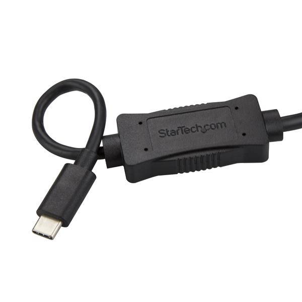 StarTech.com Câble adaptateur USB-C vers eSATA de 1 m - USB 3.0 (5 Gbps) - USB Type-C vers disque dur ou SSD eSATA - Contrôleur de stockage - SATA 6Gb/s - USB 3.0 - noir