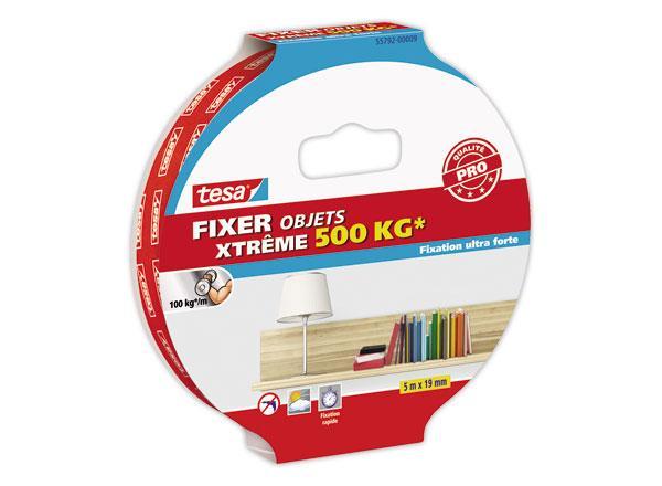 1 Ruban Fixer Objets Double face xTREME 500 kg  5 m x 19 mm