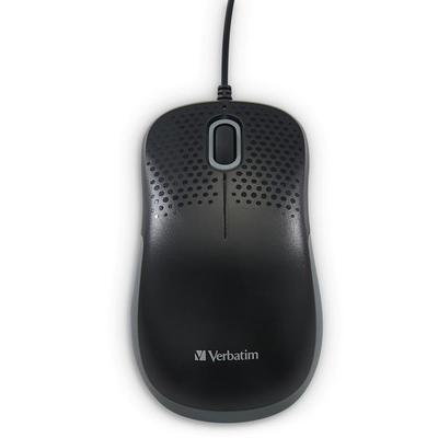 Verbatim Silent Optical Mouse - Souris - optique - 3 boutons - filaire - USB