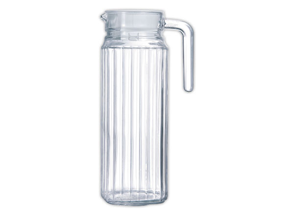1 Carton de 6 Carafes en verre 1,1 litre