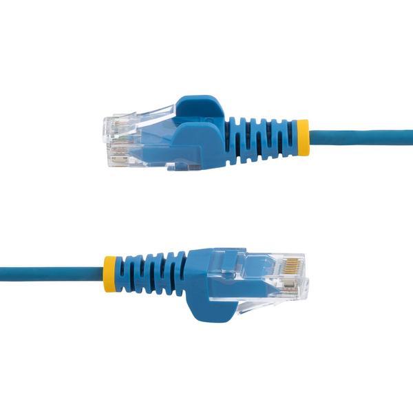 Ce câble CAT6 fin répond à toutes les spécifications de câble patch de catégorie 6 et fournit une connexion réseau Gigabit fiable dans les centres de données haute densité. Passage facile des câbles.