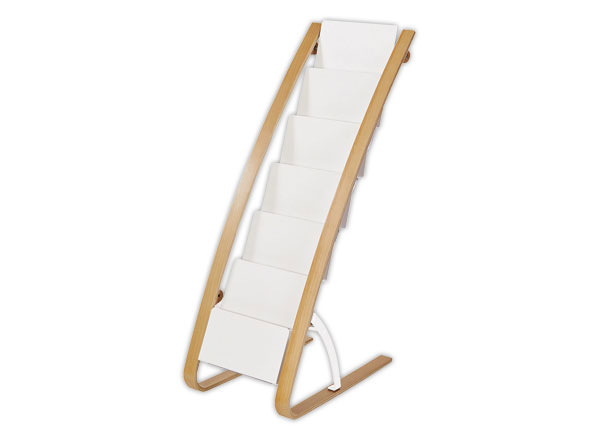 1 Présentoir de sol 6 compartiments