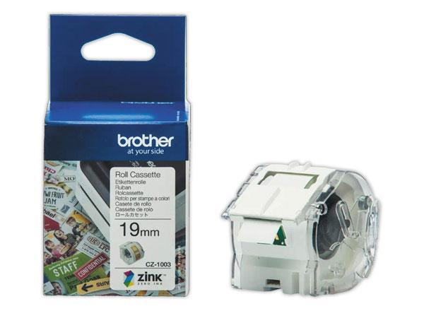 1 Rouleau d'étiquettes Brother CZ-1003 19 x 5m