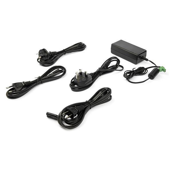 Cet adaptateur d''alimentation CC universel a été conçu comme un bloc d''alimentation alternatif, de secours ou de rechange pour la gamme de hubs USB industriels de StarTech.com.Compatible avec les hubs USB 3.0Hub USB 3.0 industriel 10 ports avec adaptate