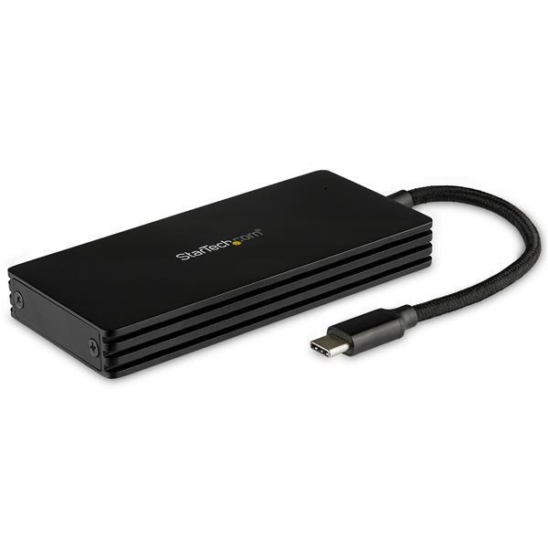 Ajoutez une solution de stockage de données externe hautes performances à votre ordinateur portable USB-C, votre tablette ou votre ordinateur de bureau, grâce à ce boîtier SSD M.2 SATA. Il vous permet d''utiliser votre disque M.2 SATA comme solution de st