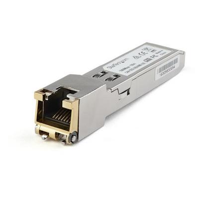 Le modèle GLCTEST est un module de transceiver en cuivre compatible avec Cisco GLC-TE, qui a été conçu, programmé et testé pour fonctionner avec les commutateurs et routeurs de la marque Cisco® sur une plage de températures étendue. Il fournit une connect