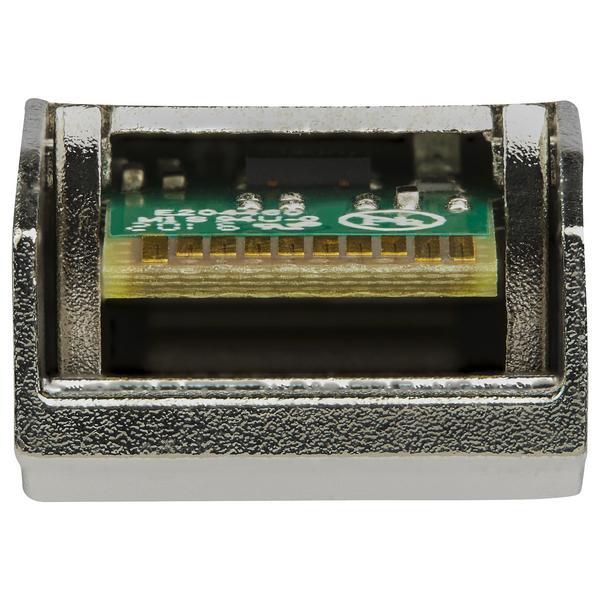 Le modèle GLCTEST est un module de transceiver en cuivre compatible avec Cisco GLC-TE, qui a été conçu, programmé et testé pour fonctionner avec les commutateurs et routeurs de la marque Cisco® sur une plage de températures étendue. Il fournit une connect