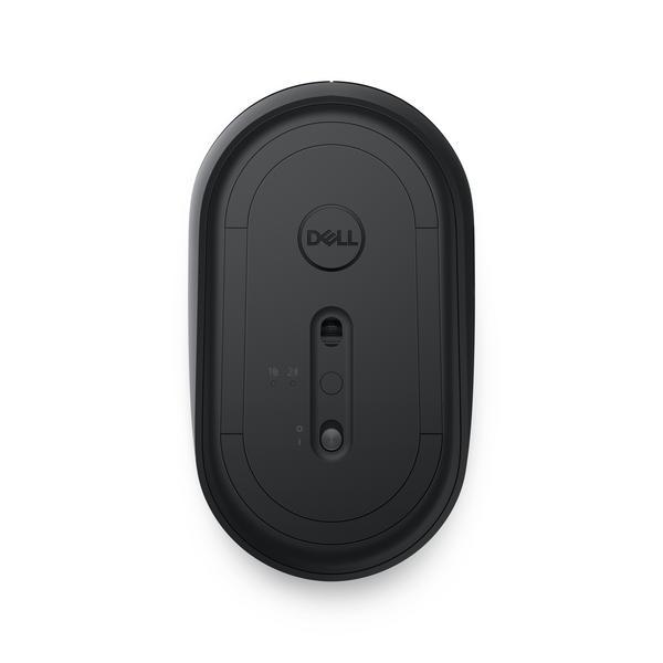 Dell MS3320W - Souris - optique - 3 boutons - sans fil - 2.4 GHz, Bluetooth 5.0 - noir - avec 3 years NBD Advance Exchange