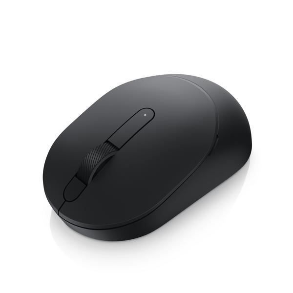 Dell MS3320W - Souris - optique - 3 boutons - sans fil - 2.4 GHz, Bluetooth 5.0 - noir - avec 3 years NBD Advance Exchange