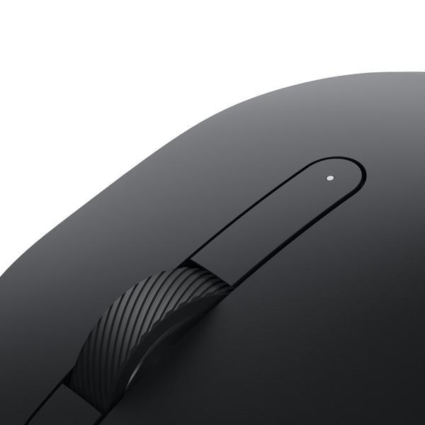 Dell MS3320W - Souris - optique - 3 boutons - sans fil - 2.4 GHz, Bluetooth 5.0 - noir - avec 3 years NBD Advance Exchange