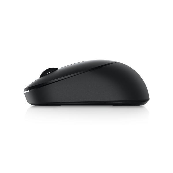 Dell MS3320W - Souris - optique - 3 boutons - sans fil - 2.4 GHz, Bluetooth 5.0 - noir - avec 3 years NBD Advance Exchange