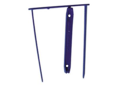 1 Sachet de 100 Clips d'archivage universel A4 et listing bleu FELLOWES