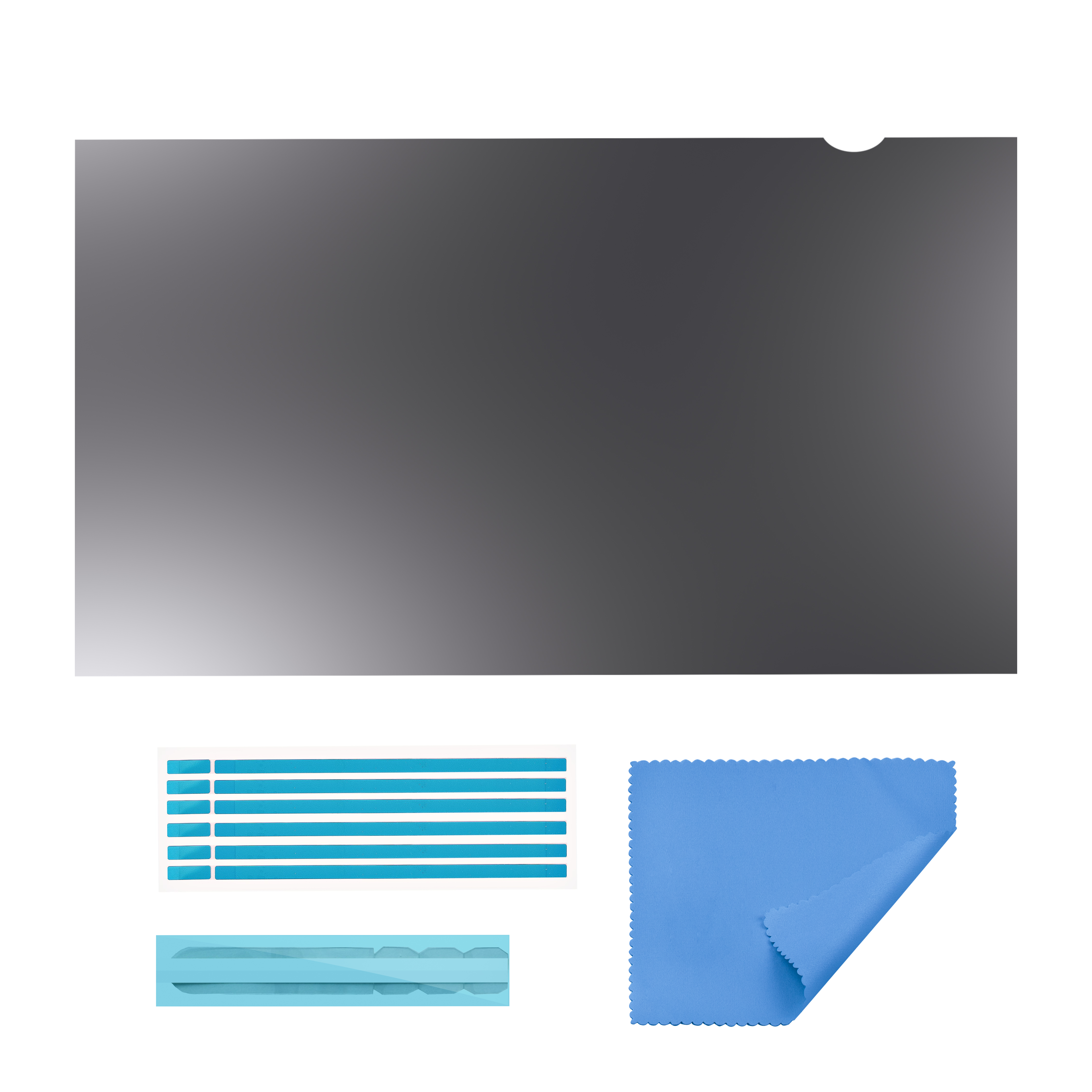 StarTech.com PRIVSCNMON27 Filtre de condentialité pour moniteur - Universel - 68,6 cm (27 po) - Mat ou brillant - Filtre anti-indiscrétion - Largeur 27 po. - transparent - Conformité TAA - pour P/N: ARMPIVOTE2, ARMUNONB1, FPPNEUSTND
