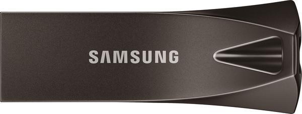 Samsung BAR Plus MUF-64BE4 - Clé USB - 64 Go - USB 3.1 Gen 1 - gris titan
