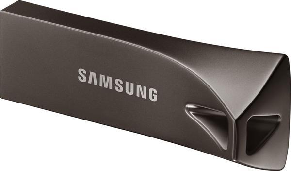 Samsung BAR Plus MUF-64BE4 - Clé USB - 64 Go - USB 3.1 Gen 1 - gris titan