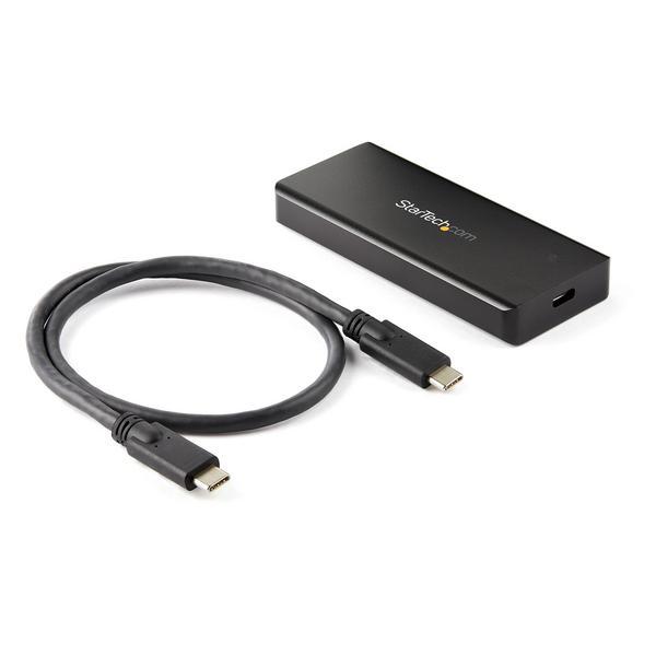 StarTech.com StarTech.com M2E1BRU31C Boîtier M.2 NVMe PCIe SSD - IP67 résistance à l'eau et à la poussière - USB 3.1 Gén 2 - 10 Gbps - Boitier externe - M.2 - M.2 Card - USB 3.2 (Gen 2) - noir - pour P/N: PEXUSB321C