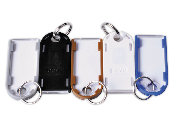 1 Boite de 10 Porte-clés magnétiques assortis