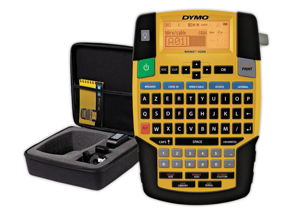 1 Titreuse Dymo Rhino 4200 avec malette