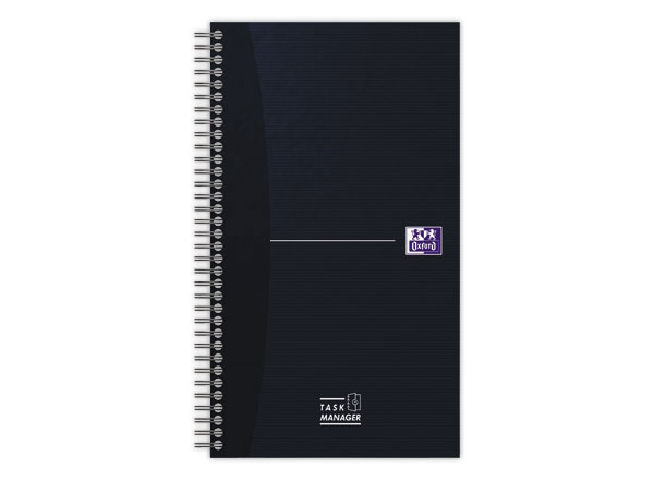 1 Cahier spirale Oxford Task Manager 14,1 x 24,6 cm 230 pages