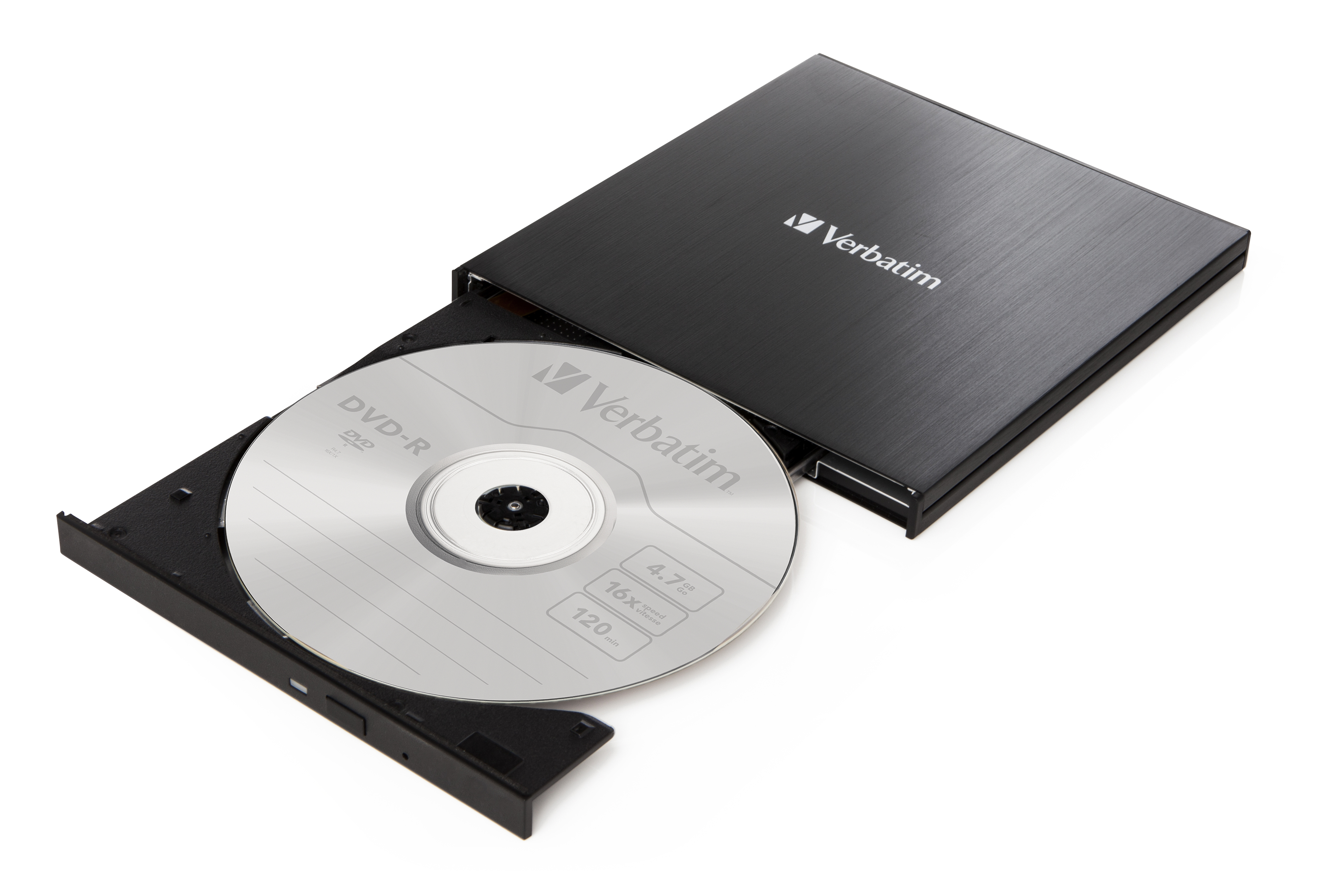 Verbatim Slimline - Lecteur de disque - DVD±RW (±R DL) - 8x - USB 3.2 Gen 1 - externe
