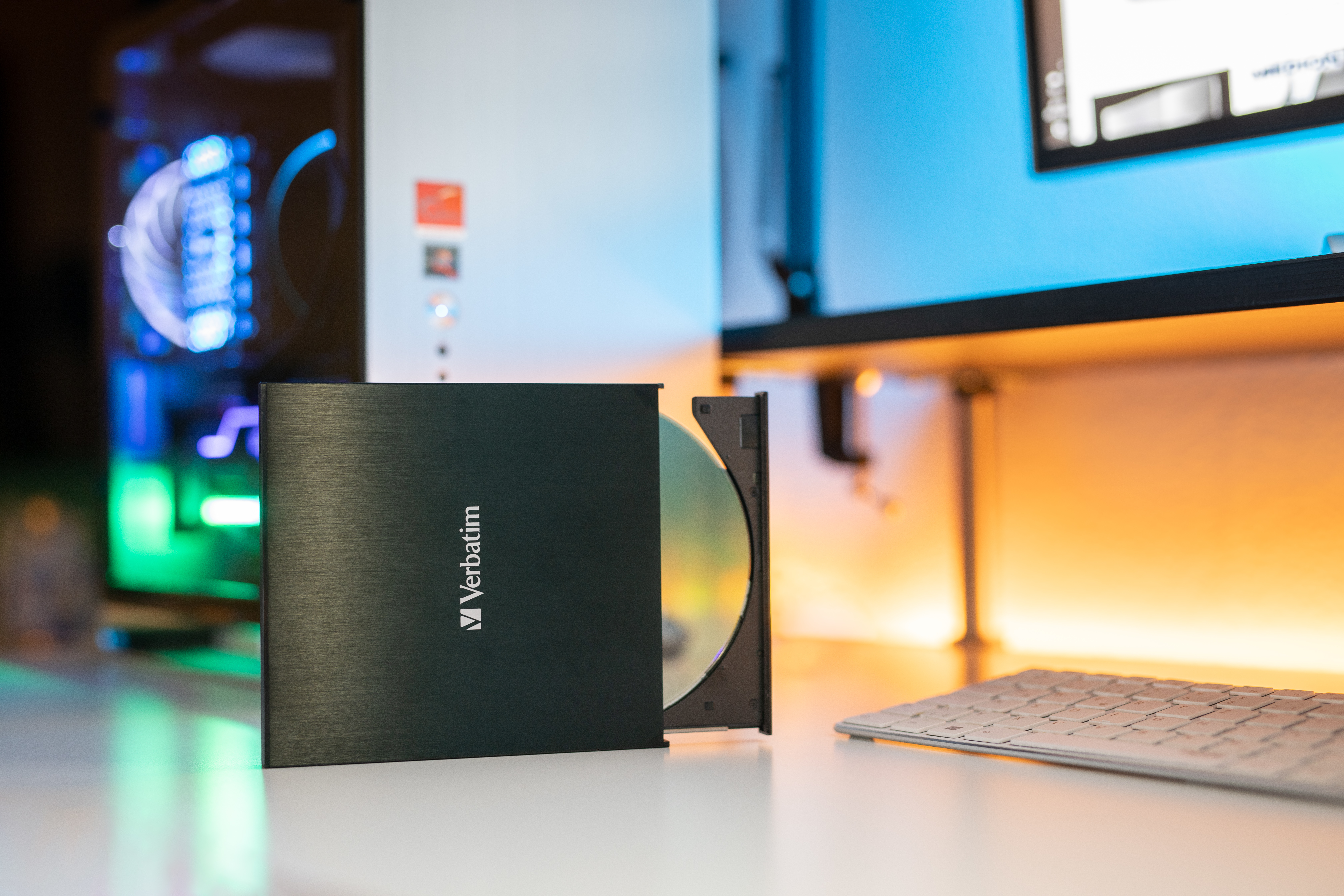 Verbatim Slimline - Lecteur de disque - DVD±RW (±R DL) - 8x - USB 3.2 Gen 1 - externe