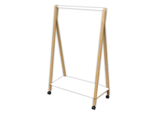 1 Vestiaire mobile Sleek 30 cintres