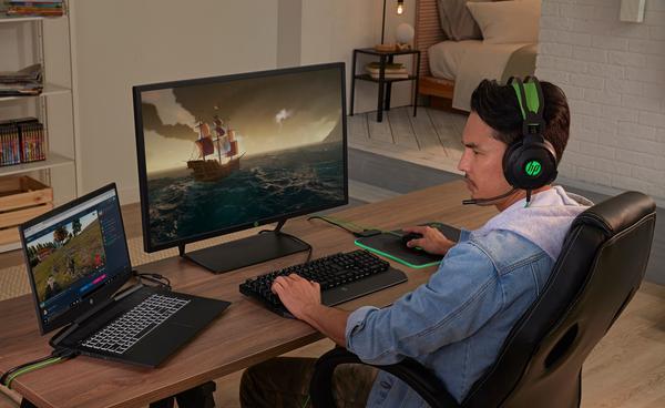HP Pavilion Gaming 800 - Clavier - Anglais - pour HP 20, 22, 24, 27, 460, Pavilion 24, 27, 590, 595, TP01, Pavilion Laptop 13, 14, 15
