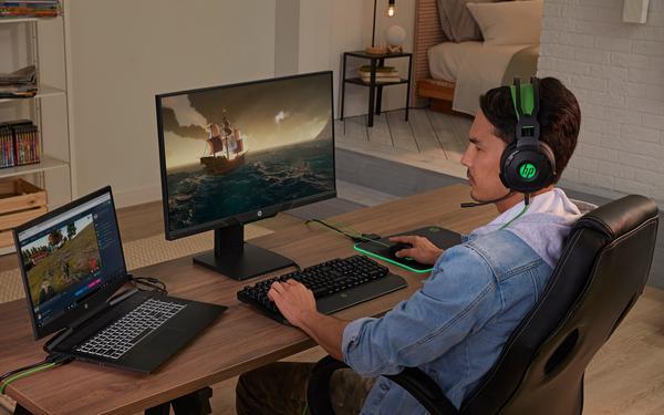 HP Pavilion Gaming 800 - Clavier - Anglais - pour HP 20, 22, 24, 27, 460, Pavilion 24, 27, 590, 595, TP01, Pavilion Laptop 13, 14, 15