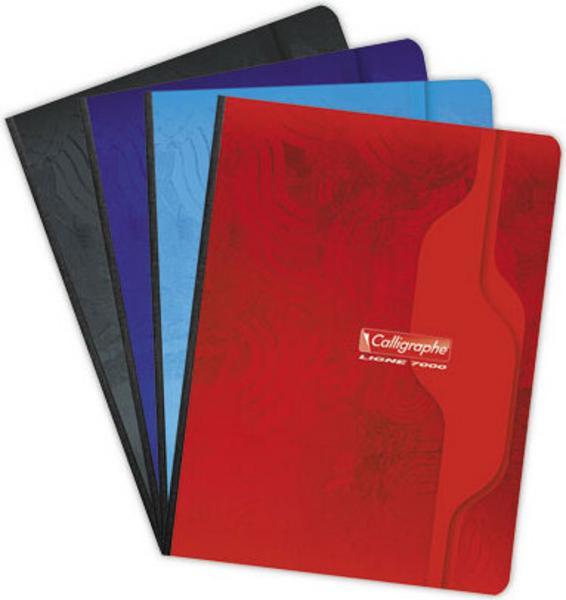 1 Cahier brochure Calligraphe 70G, 17x22cm, 5x5,192 pages