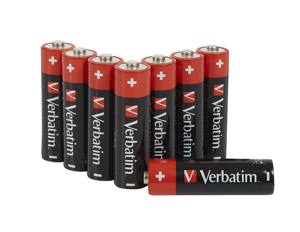 Verbatim - Batterie 8 x AA / LR06 - Alcaline