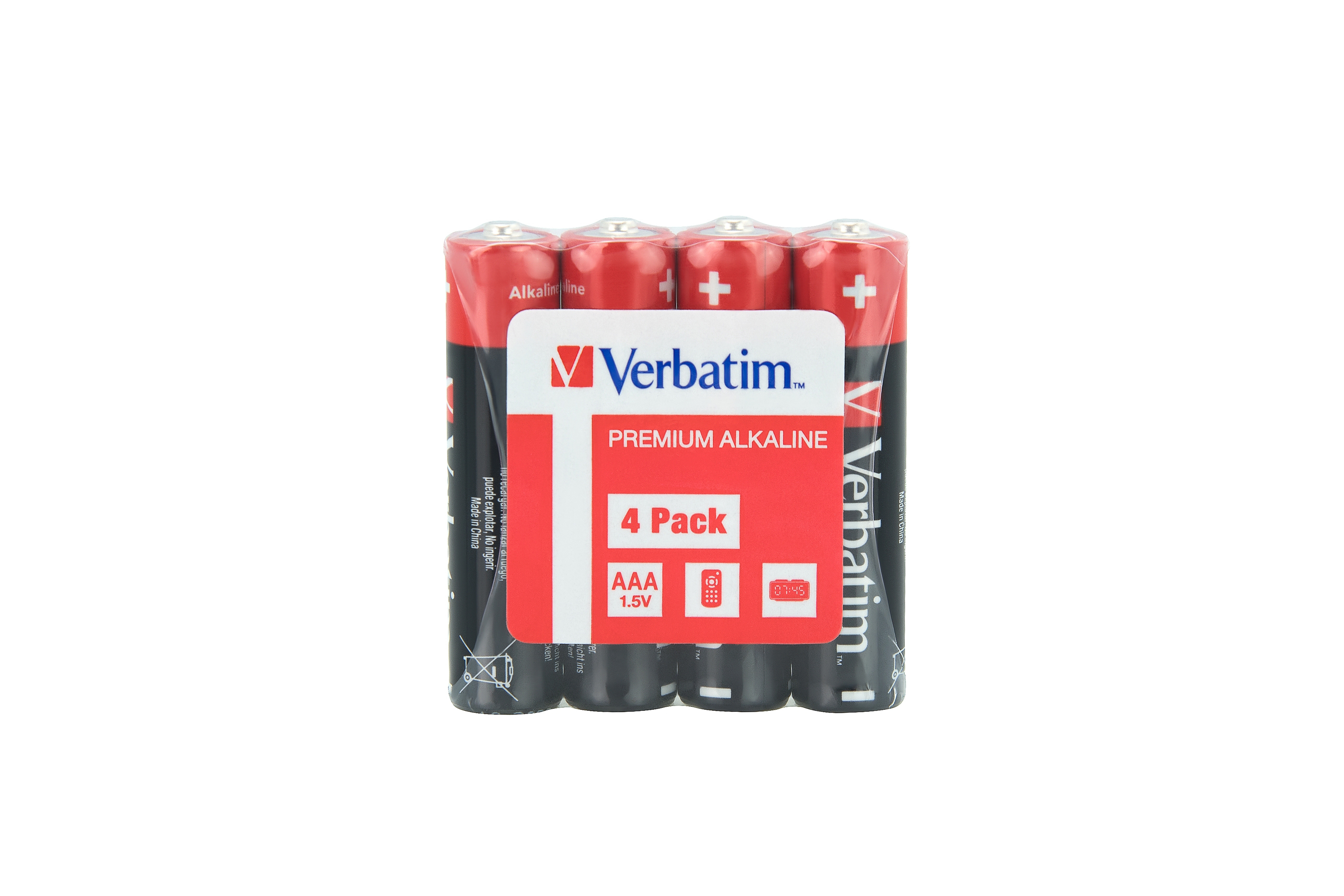 Verbatim - Batterie 4 x AAA / LR03 - Alcaline