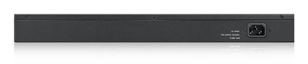 Zyxel GS1900 Series GS1900-48HPv2 - Commutateur - intelligent - 48 x 10/100/1000 (24 PoE+) + 2 x Gigabit SFP (liaison montante) - Montable sur rack, de bureau - PoE+ (170 W)