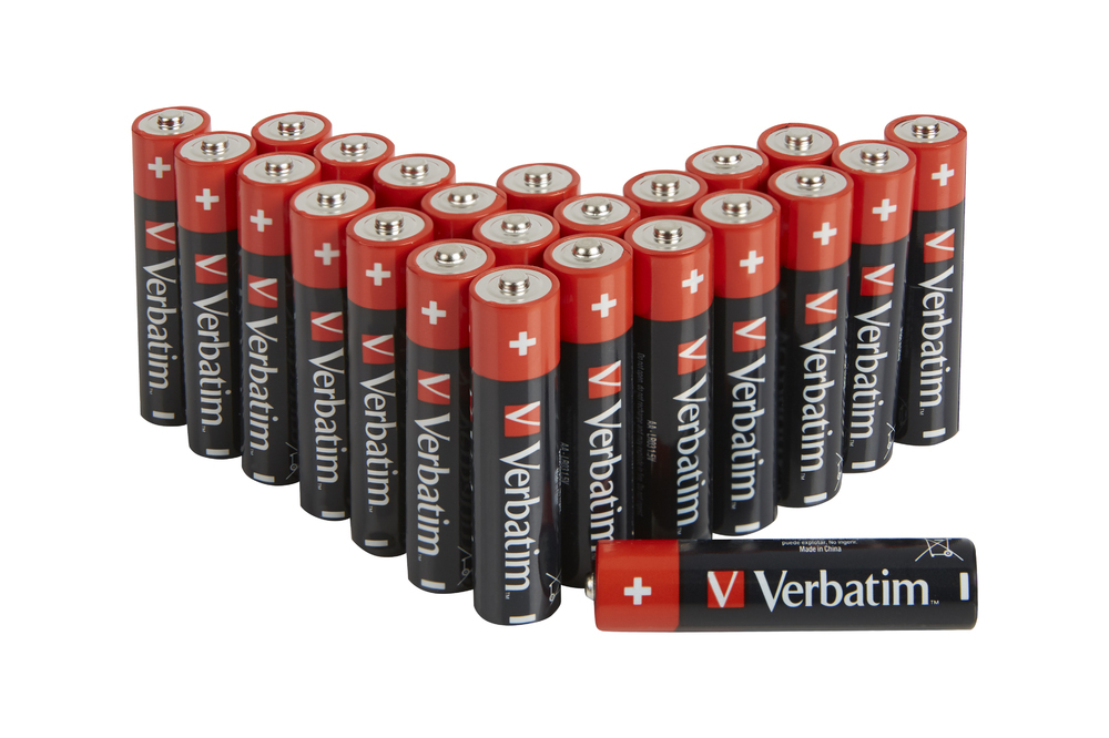 Verbatim - Batterie 24 x AA / LR6 - Alcaline