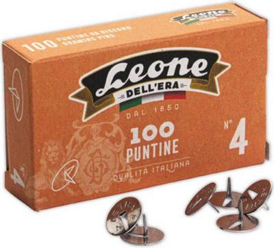 1 Boite de 100 BT 100 PUNAISES ACIER 13MM N°4 - inox