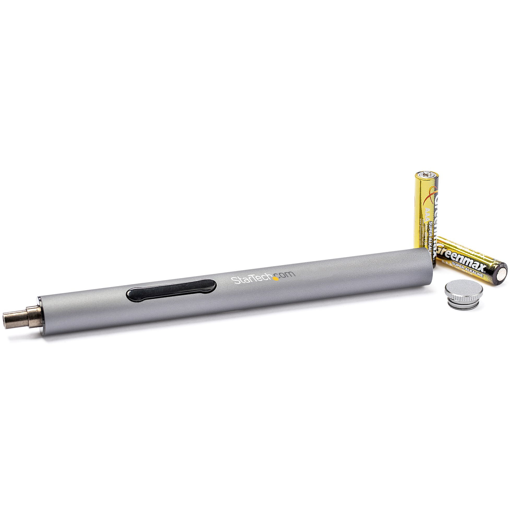 StarTech.com 55-Bit Electric Precision Screwdriver Set - Portable Cordless Battery Powered Bit Driver Kit for Electronics, Laptop, Computers, Tablet & Phone Repairs - Magnetic Work Pad - Tournevis de précision électrique - sans fil 4 mm - 0.35 N·m - 2 bat