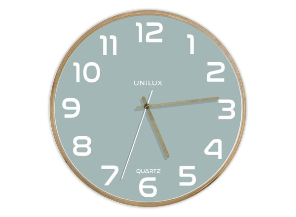 1 Horloge Quartz Baltic - Vert d'eau