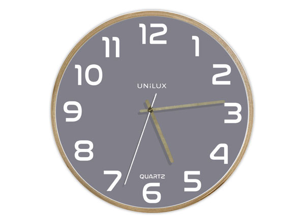1 Horloge Quartz Baltic - Gris