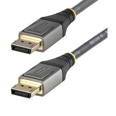StarTech.com Câble DisplayPort 1.4 Certifié VESA 4m - 8K 60Hz HDR10 - Vidéo Ultra HD 4K 120Hz  - Cordon Moniteur/Écran DP 1.4 - Câble DisplayPort vers DisplayPort - M/M (DP14VMM4M) - Câble DisplayPort - DisplayPort (M) pour DisplayPort (M) - DisplayPort 1