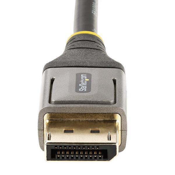 StarTech.com Câble DisplayPort 1.4 Certifié VESA 2m - 8K 60Hz HDR10 - Vidéo Ultra HD 4K 120Hz  - Cordon Moniteur/Écran DP 1.4 - Câble DisplayPort vers DisplayPort - M/M (DP14VMM2M) - Câble DisplayPort - DisplayPort (M) pour DisplayPort (M) - DisplayPort 1