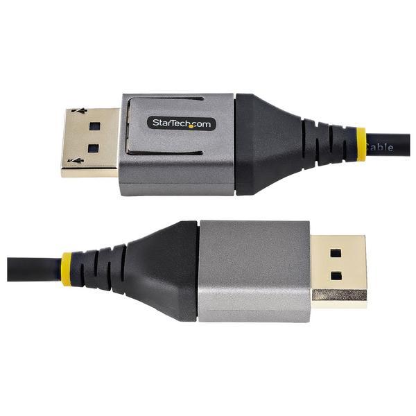 StarTech.com Câble DisplayPort 1.4 Certifié VESA 1m - 8K 60Hz HDR10 - Vidéo Ultra HD 4K 120Hz  - Cordon Moniteur/Écran DP 1.4 - Câble DisplayPort vers DisplayPort - M/M (DP14VMM1M) - Câble DisplayPort - DisplayPort (M) pour DisplayPort (M) - DisplayPort 1
