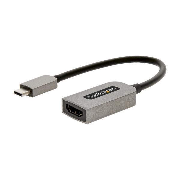 StarTech.com Adaptateur USB  C vers HDMI - Vidéo 4K 60Hz, HDR10 - Dongle USB vers HDMI 2.0b - USB Type-C DP Alt Mode vers Écrans/Affichage/TV - Convertisseur USB vers HDMI (USBC-HDMI-CDP2HD4K60) - Adaptateur vidéo - 24 pin USB-C mâle pour HDMI femelle - 1
