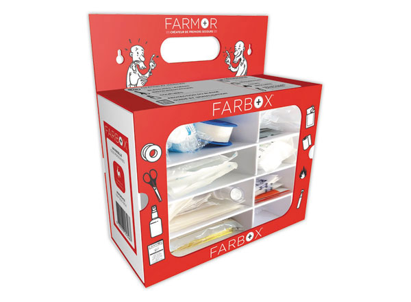 1 Ensemble de secours universelle 10/20 pers FARMOR