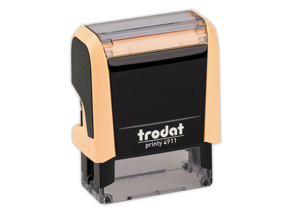 1 Tampon TRODAT Printy 4L Maxi 4911 personnalisable - Pêche