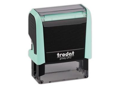 1 Tampon TRODAT Printy 5L Maxi 4912 personnalisable - Vert pastel