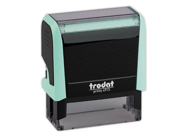 1 Tampon TRODAT Printy 6L Maxi 4913 personnalisable - Vert pastel