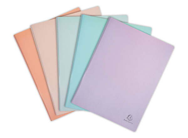 1 Protège-documents A4 Forever Young - 40 poches - Assortis